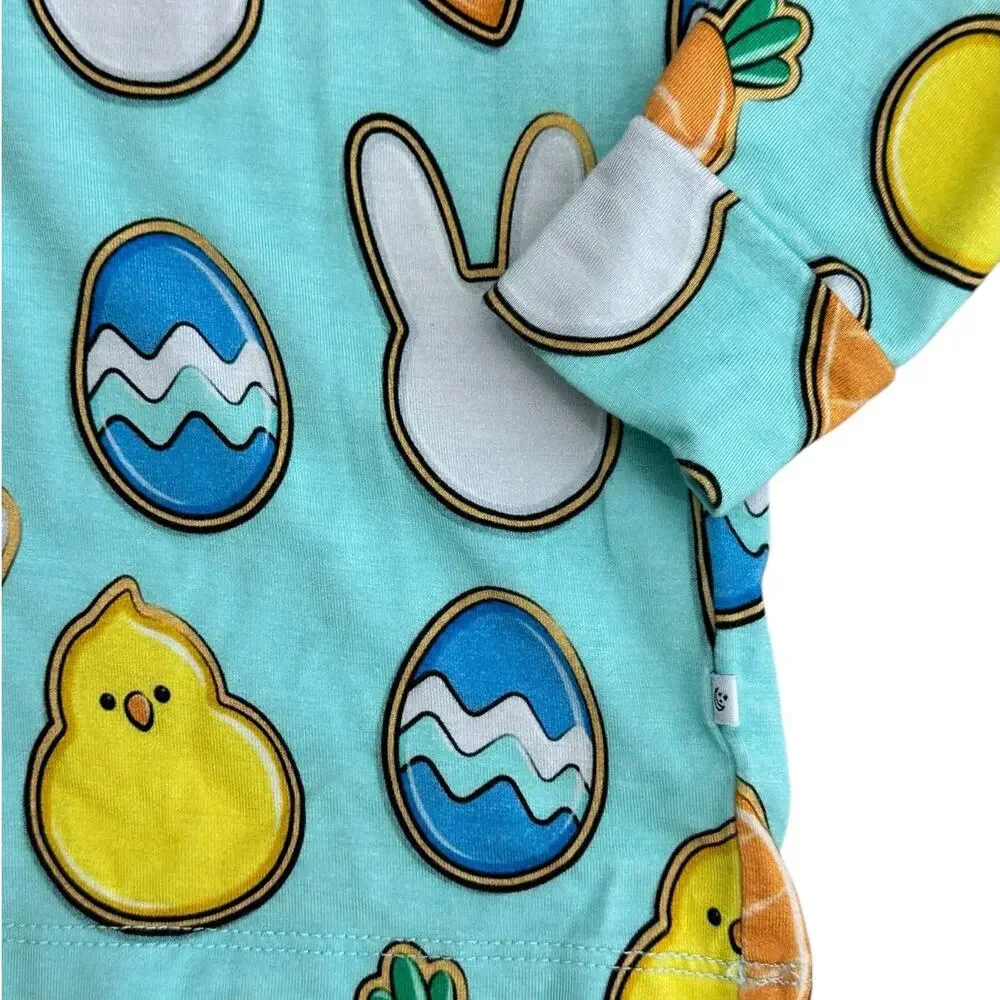EASTER Bamboo Kids Pajama Set Size 5